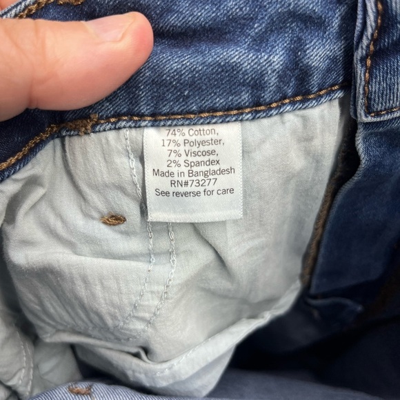 Nine West Curvy Bootcut Jeans Womens 18W Plus Size Blue Denim Stretch Cute 2562 - Picture 3 of 10